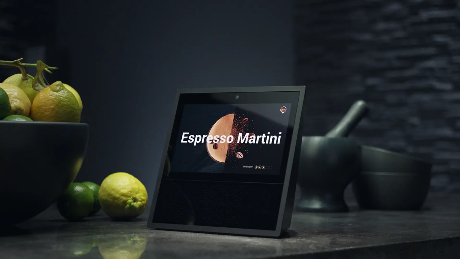 The Bar guiding an Espresso Martini serve